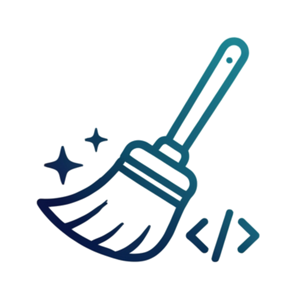 clean codebase icon
